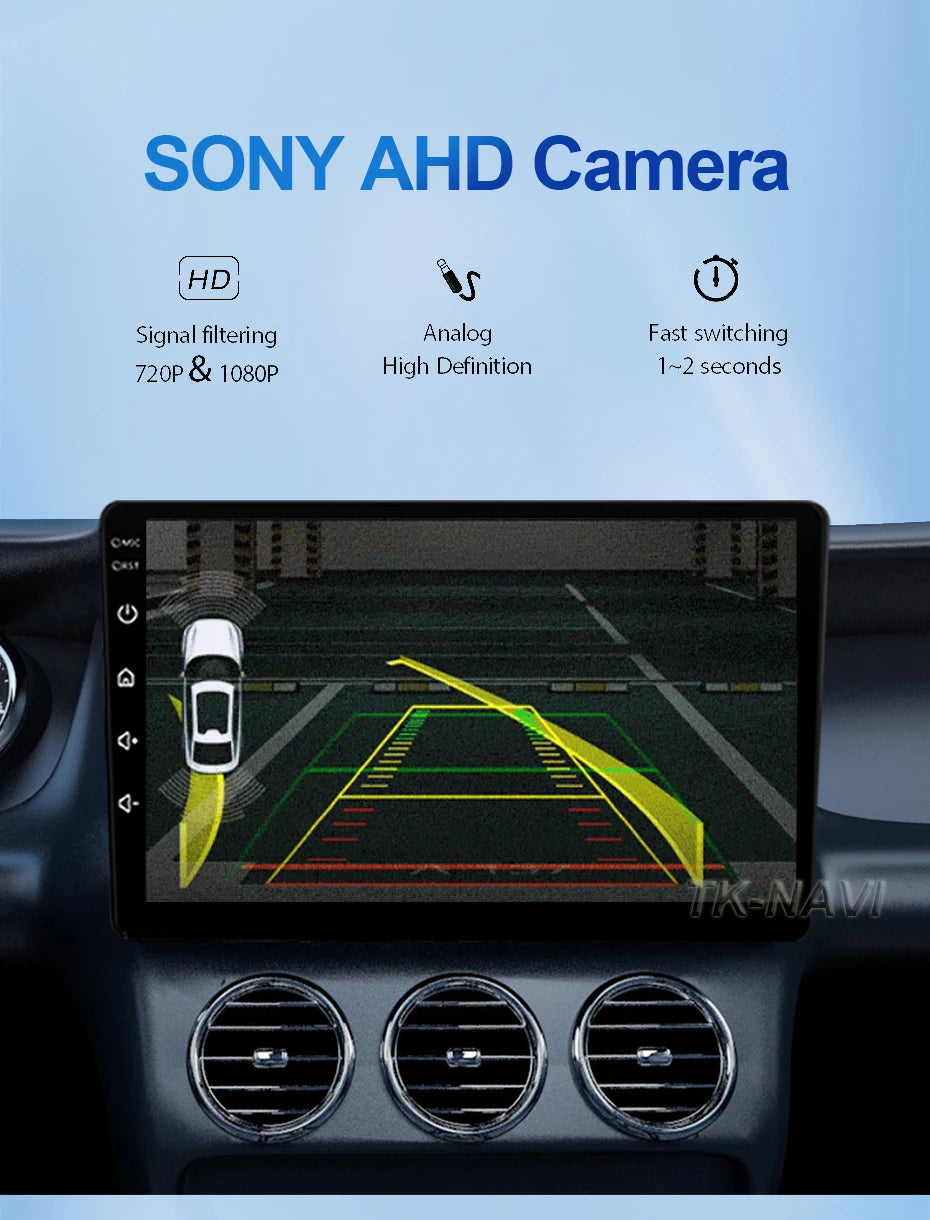 Android 15 Pantalla CarPlay para Hyundai Classic Santa Fe 1 2000 - 2004 2005 - 2015 Multimedia Player GPS Navegación Carplay Auto WIFI